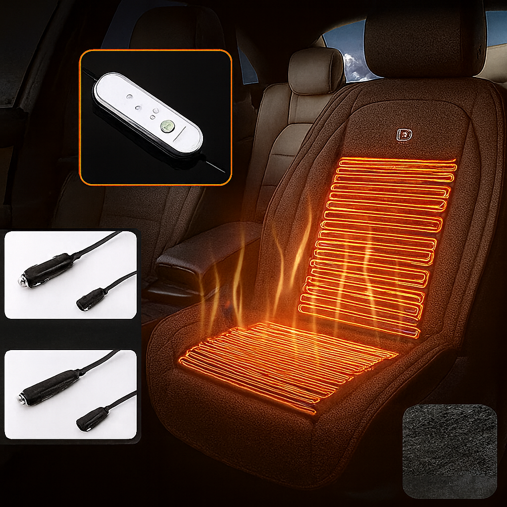 Housse chauffante pour siège