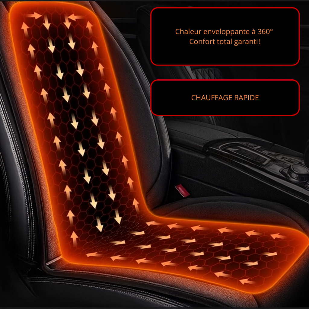 Housse chauffante pour siège